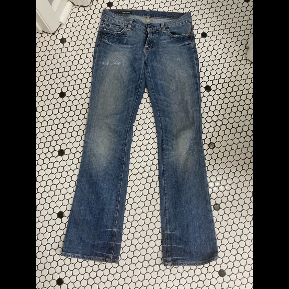 COH low rise jeans size 27 citizens of humanity boho stretch 111
